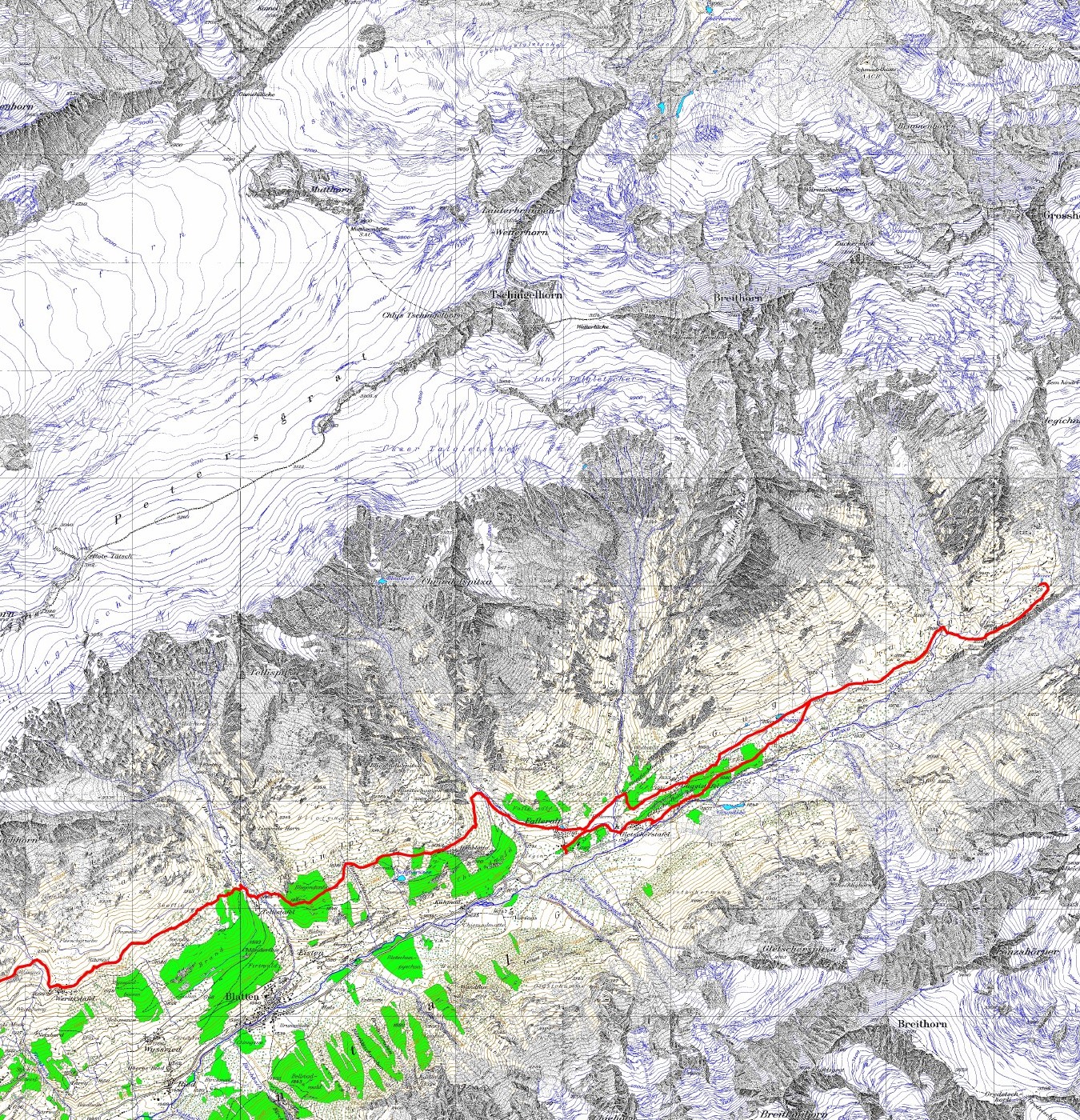 Tourenplan L&ouml;tschenpass