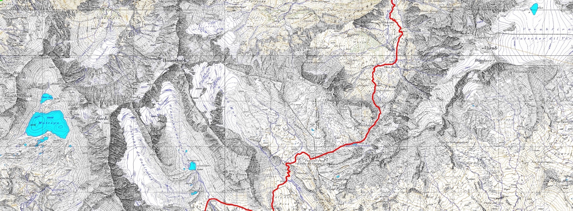 Tourenplan Bifertenh&uuml;tte