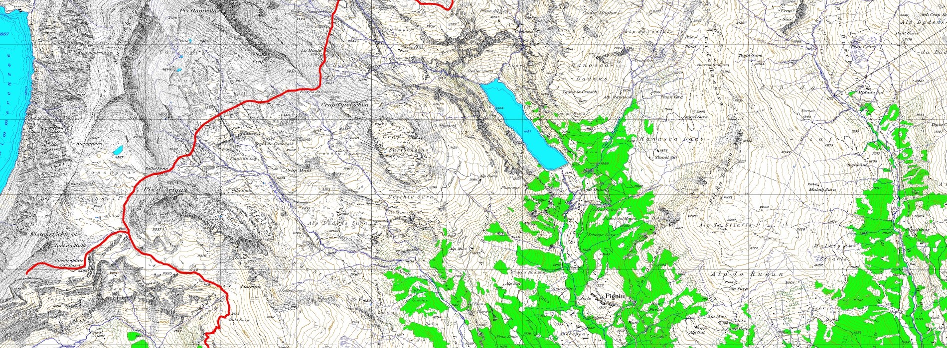 Tourenplan Bifertenh&uuml;tte