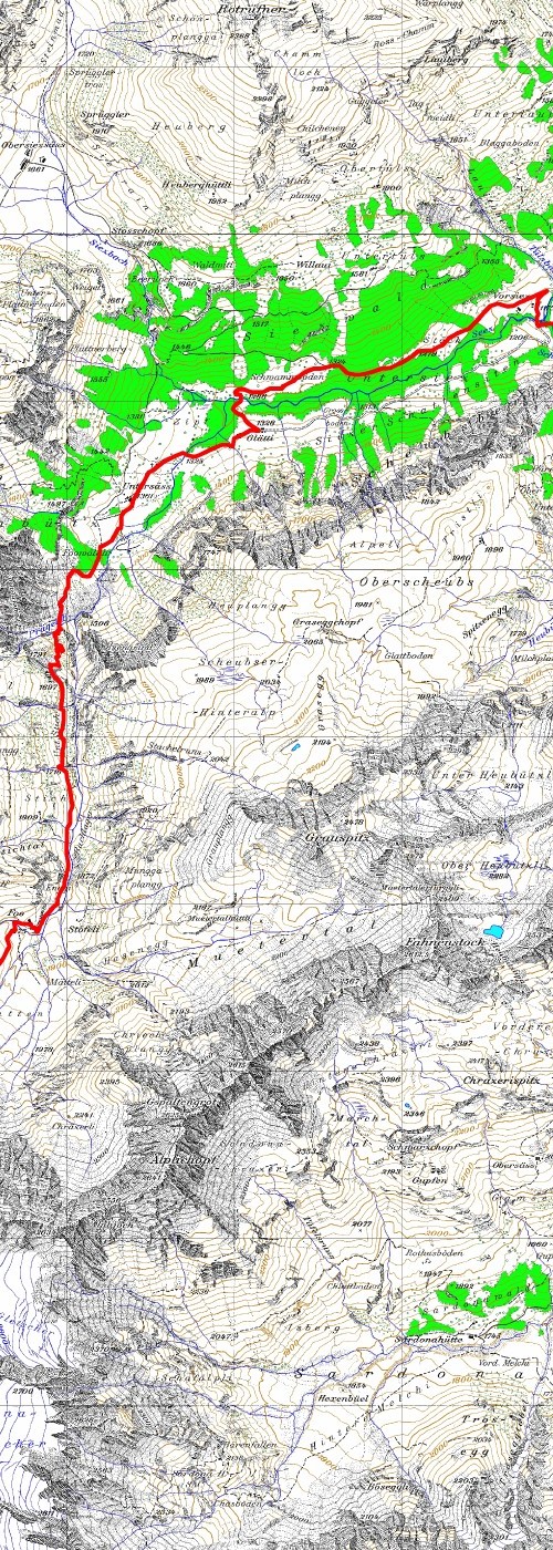 Tourenplan