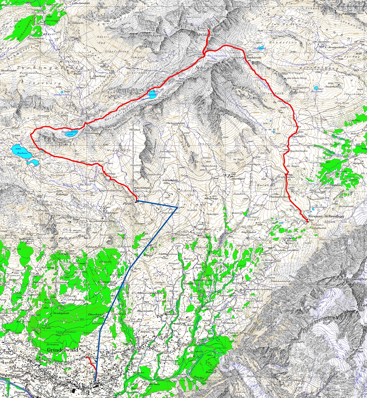 Tourenplan