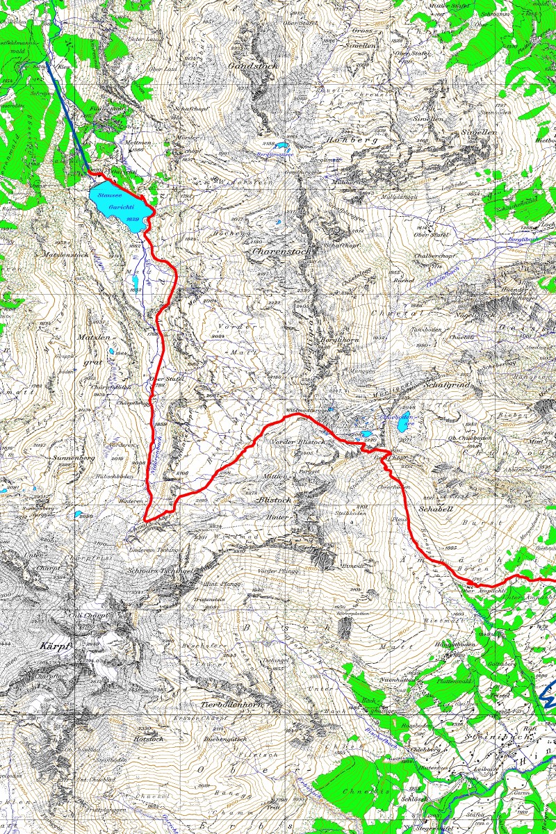 Tourenplan