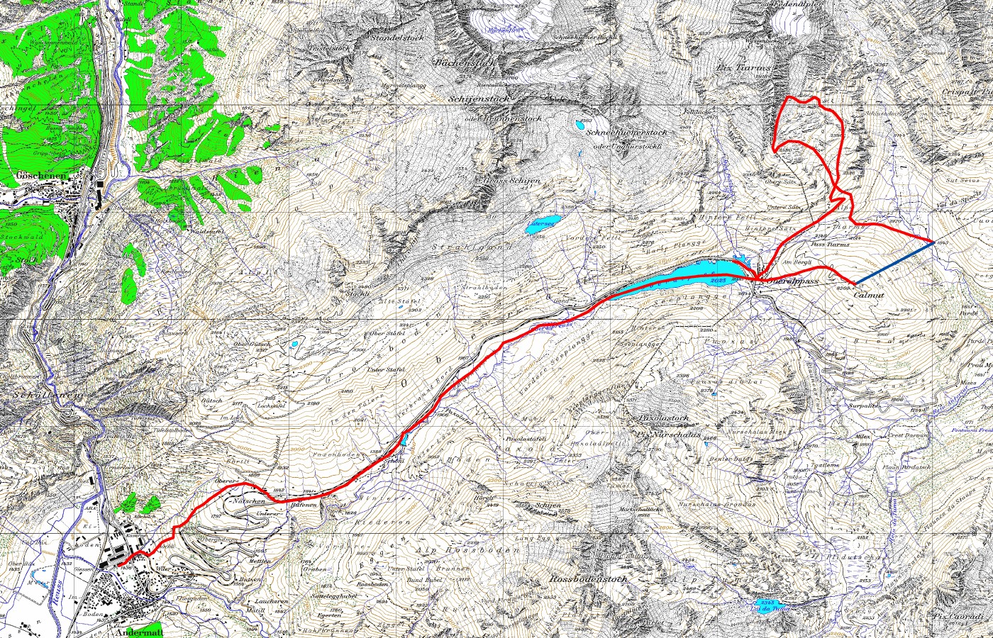 Tourenplan