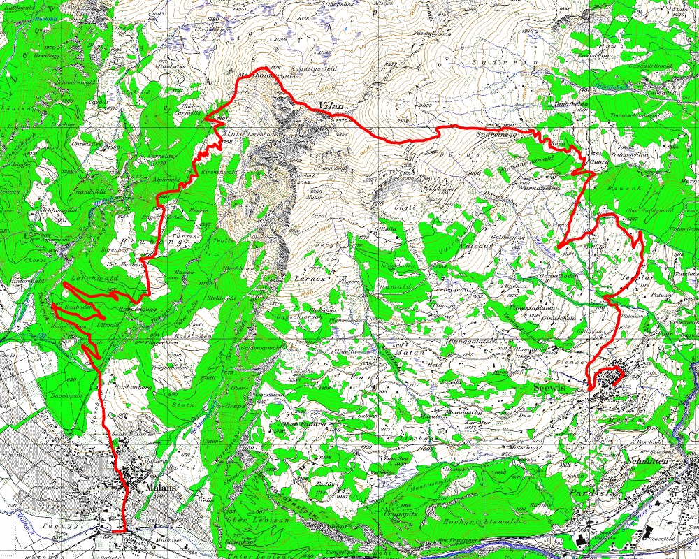 Tourenplan