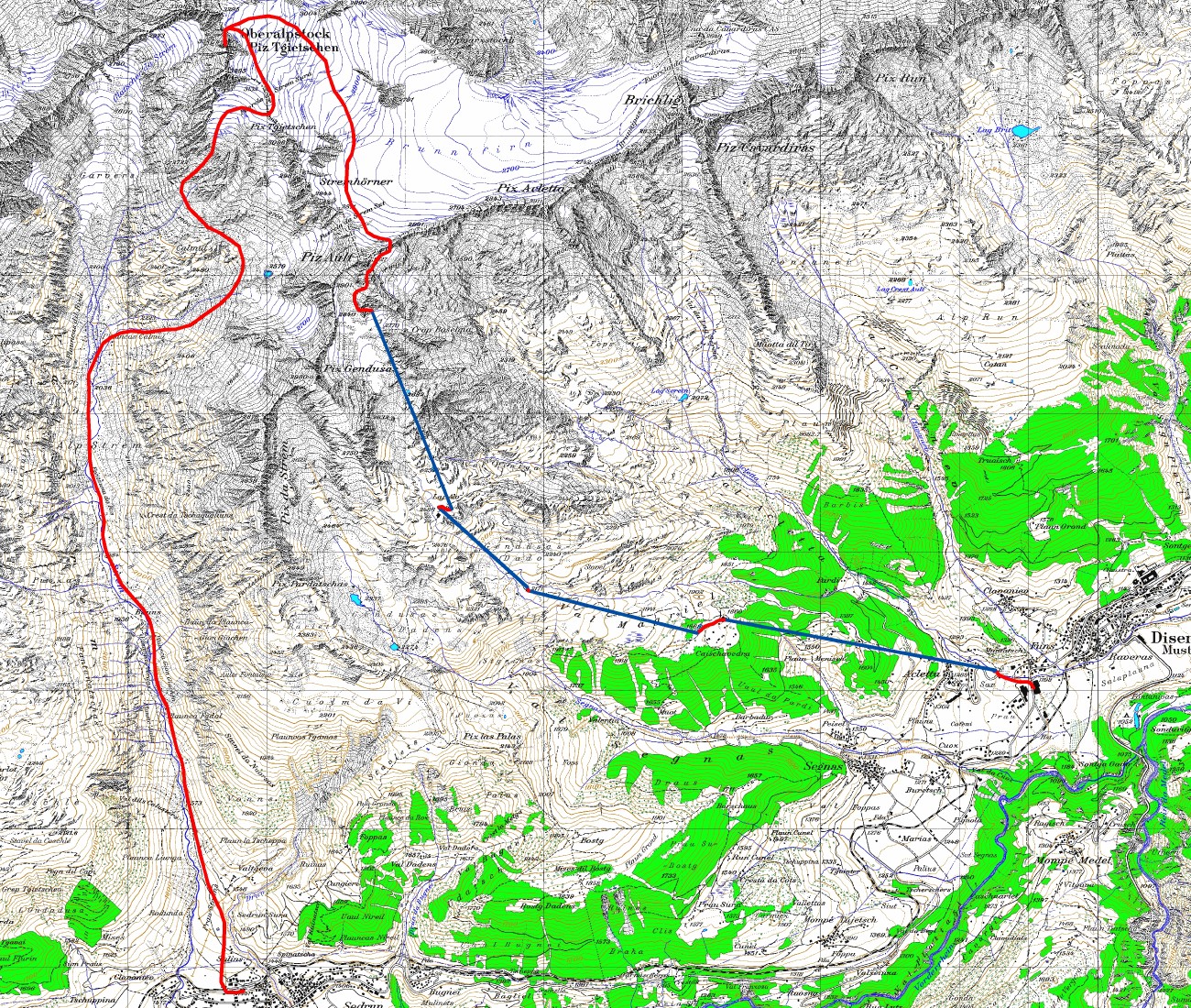 Tourenplan
