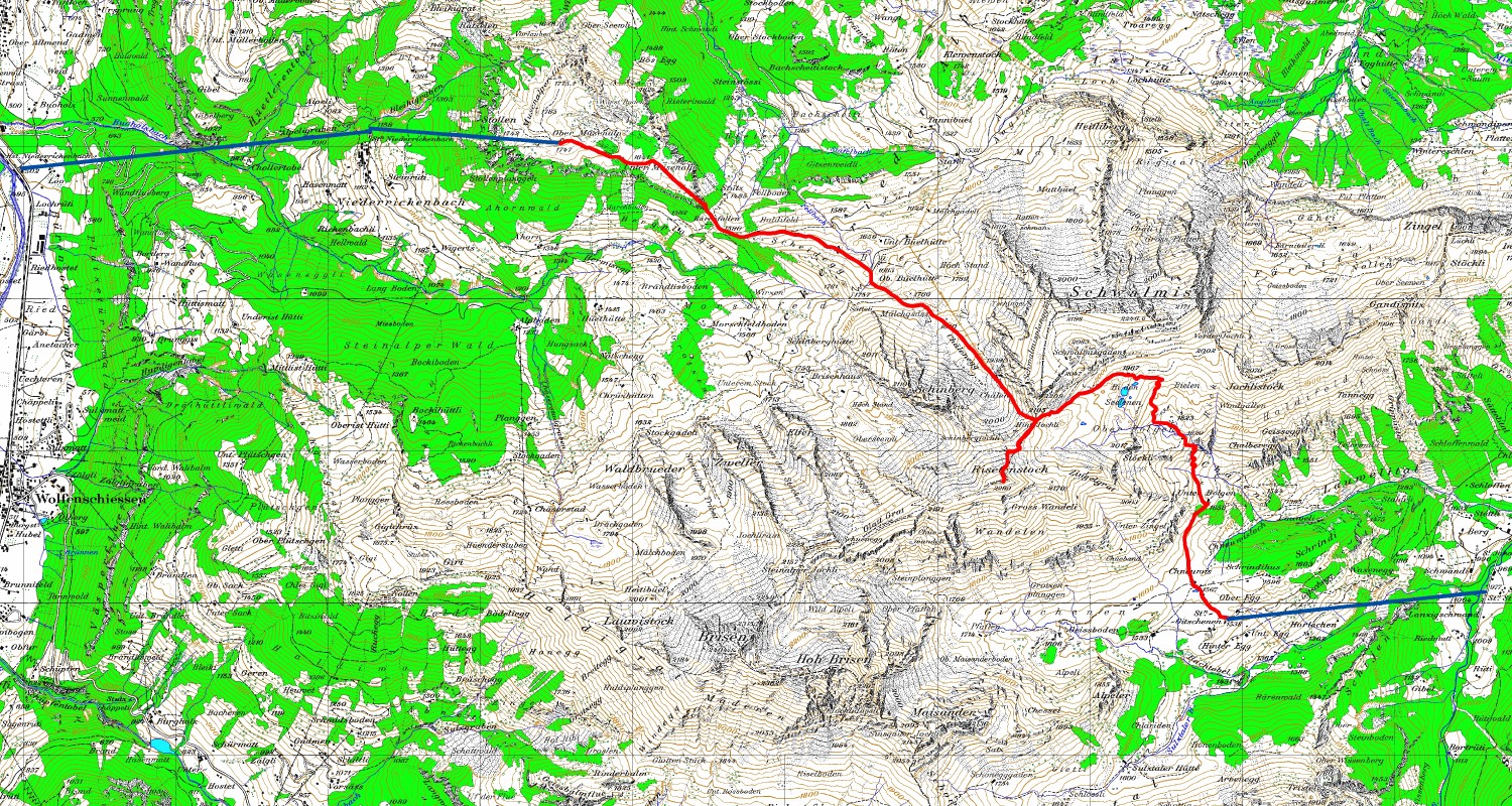 Tourenplan