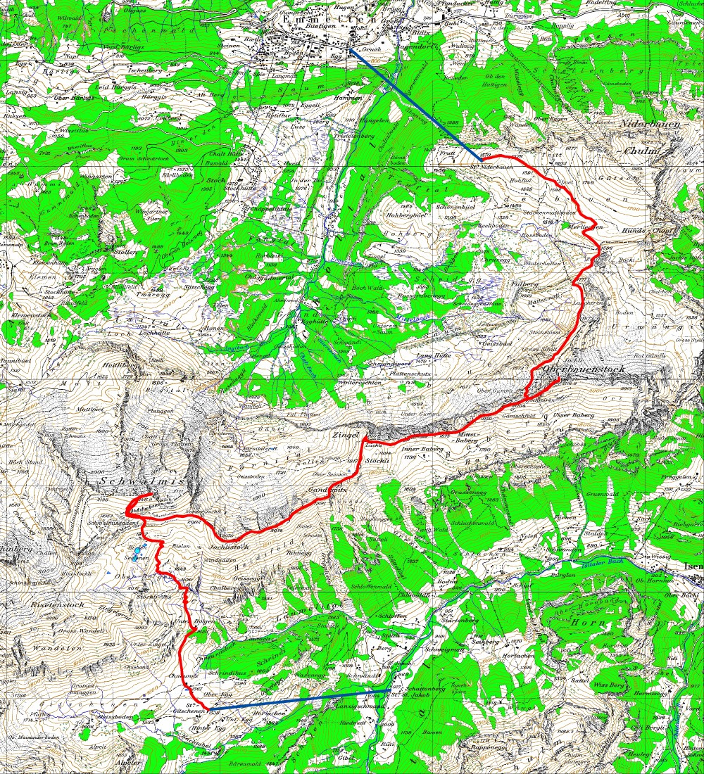 Tourenplan