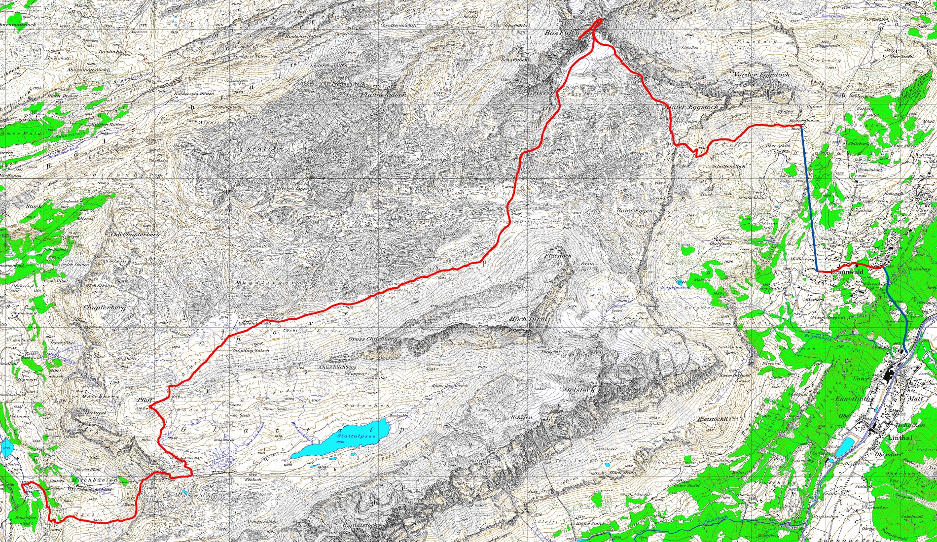 Tourenplan