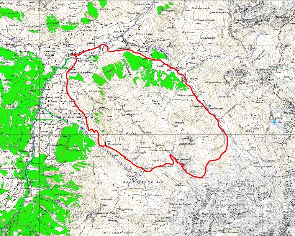 Tourenplan