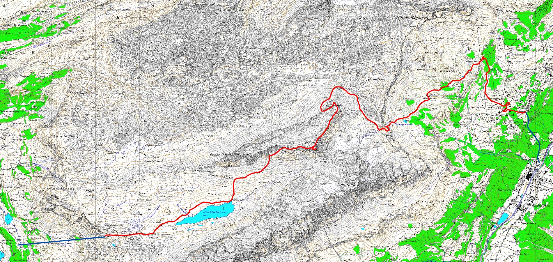 Tourenplan