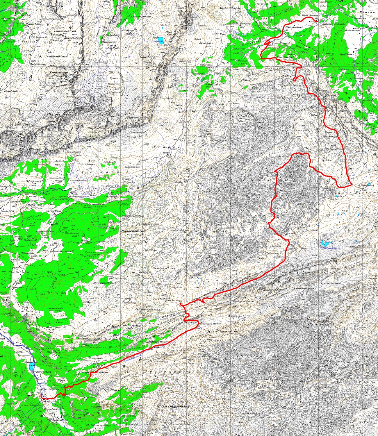 Tourenplan