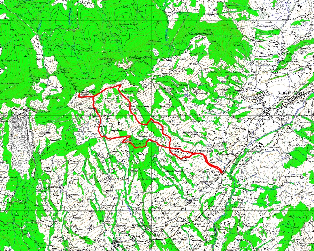 Tourenplan