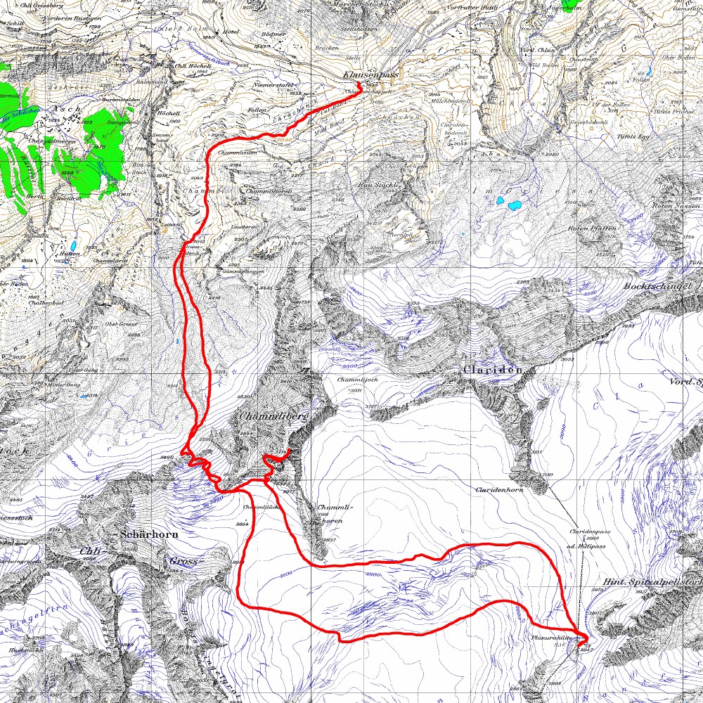 Tourenplan