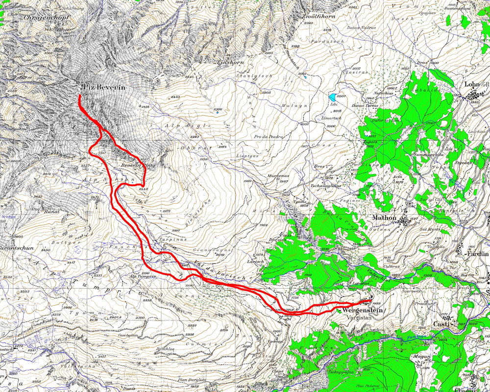 Tourenplan