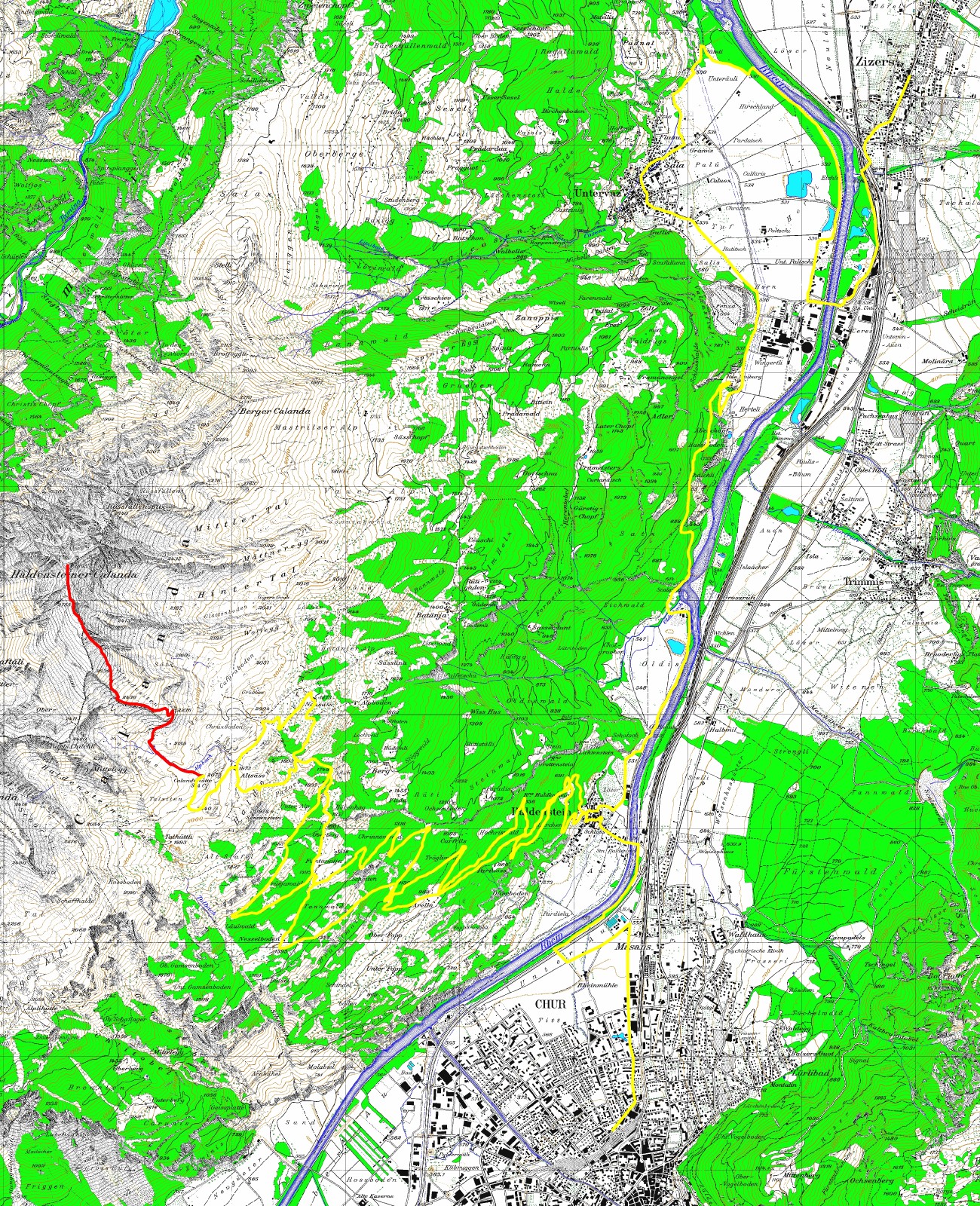 Tourenplan