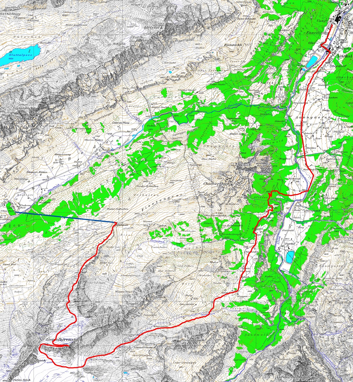 Tourenplan