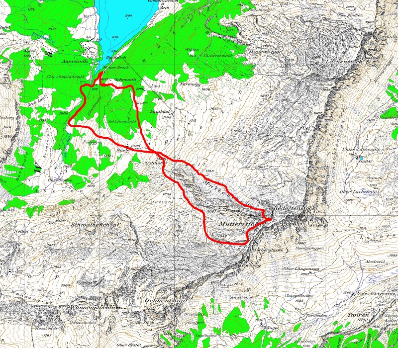 Tourenplan
