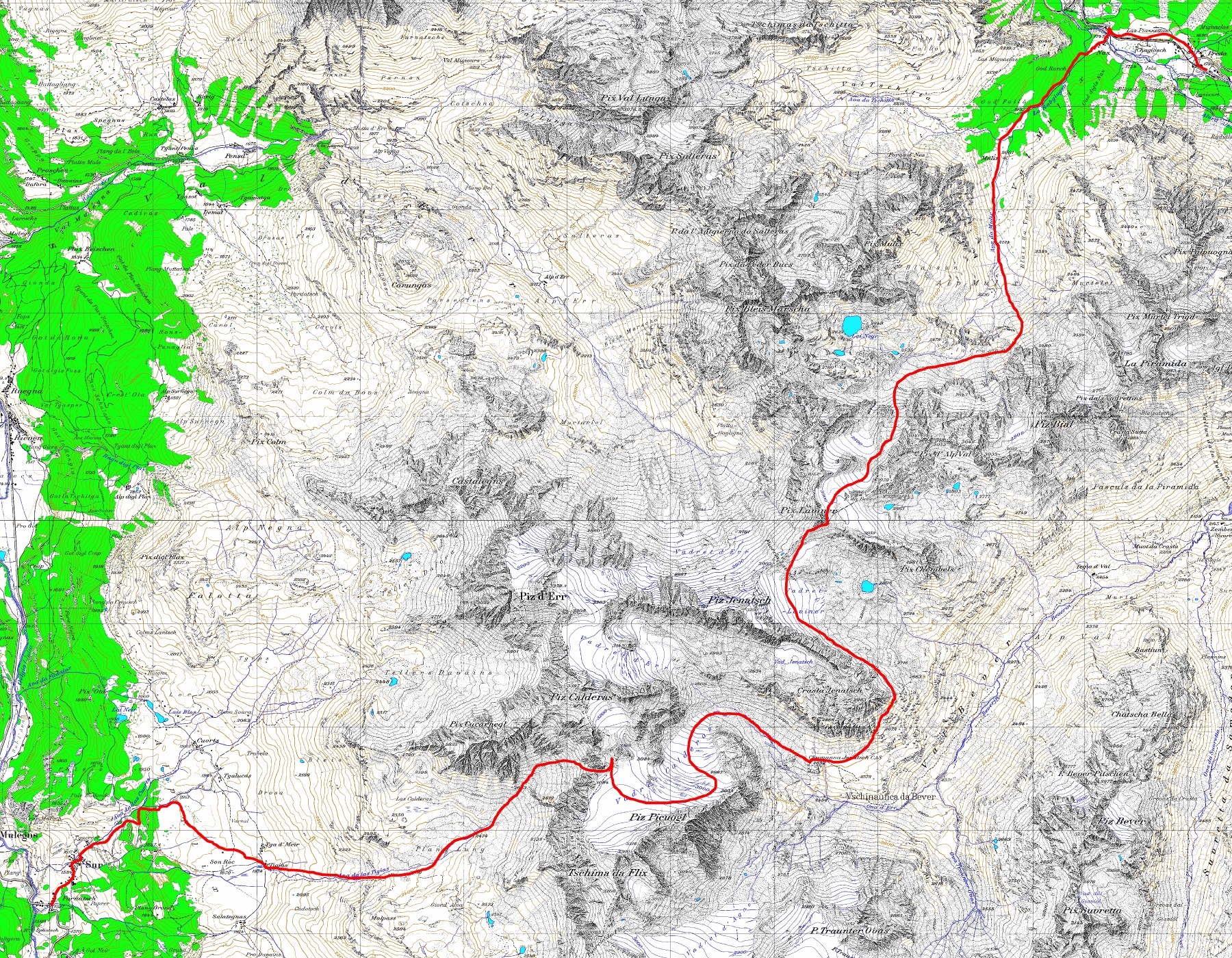 Tourenplan