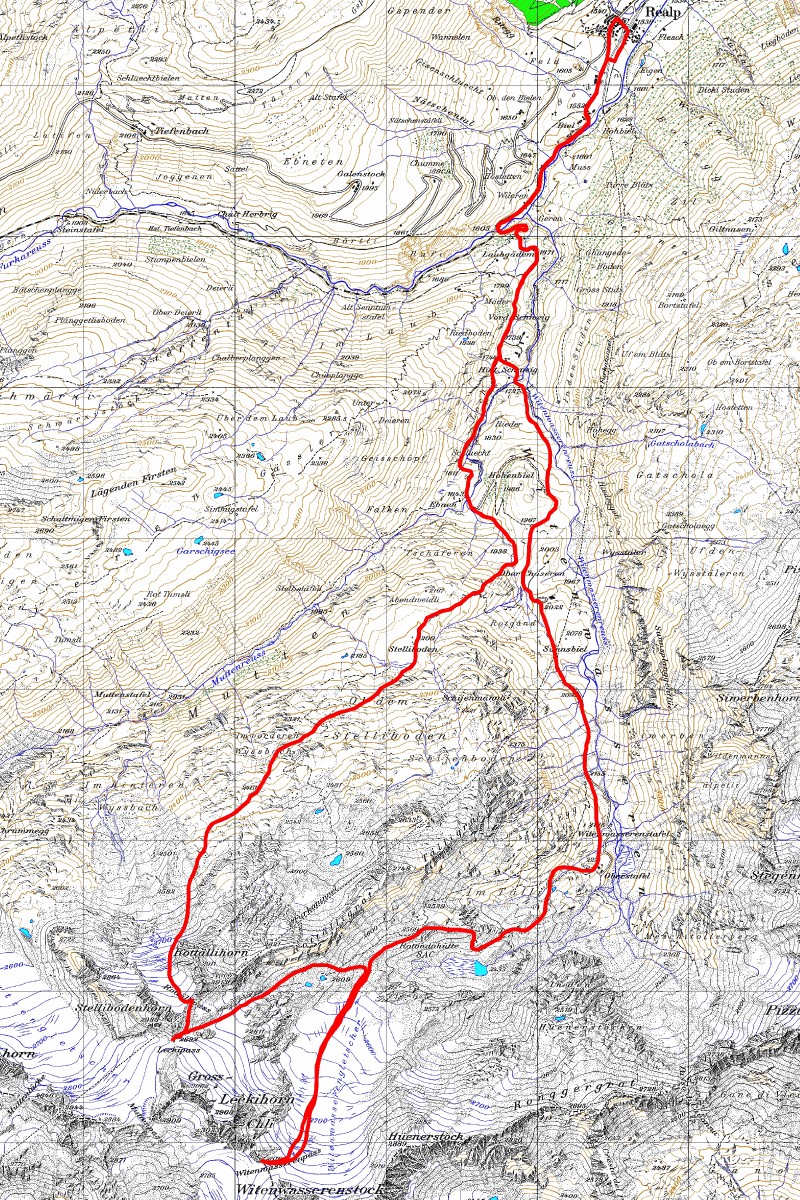 Tourenplan