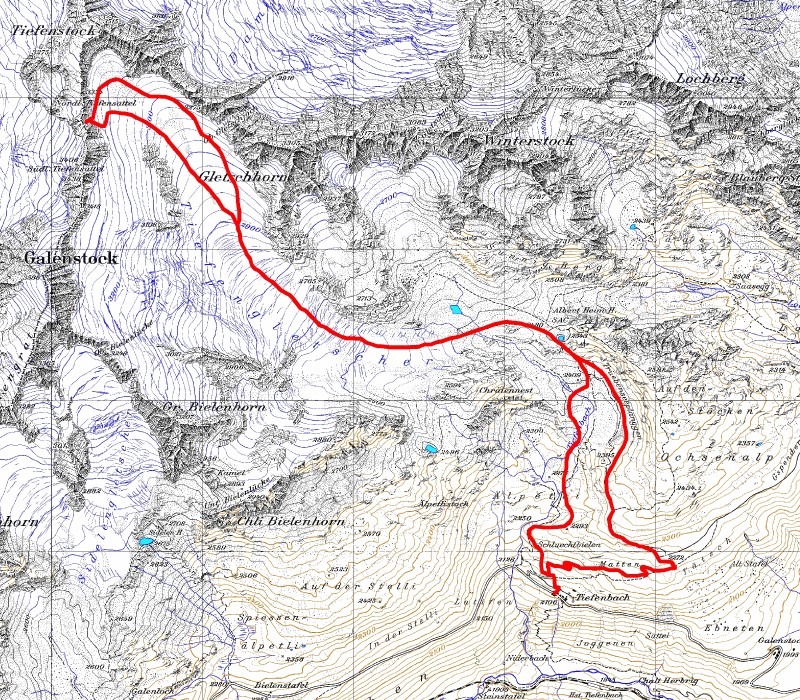 Tourenplan
