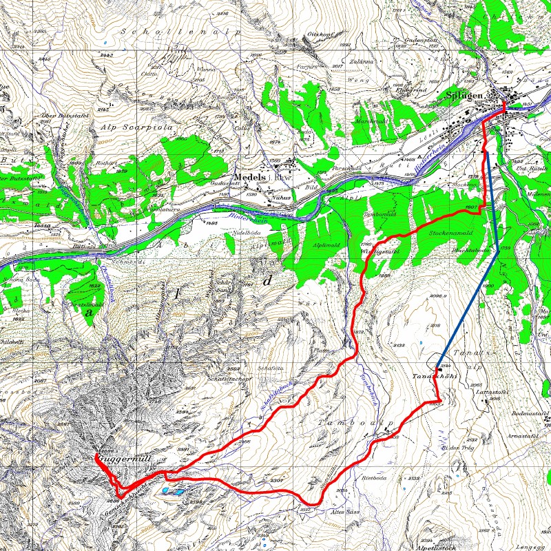 Tourenplan
