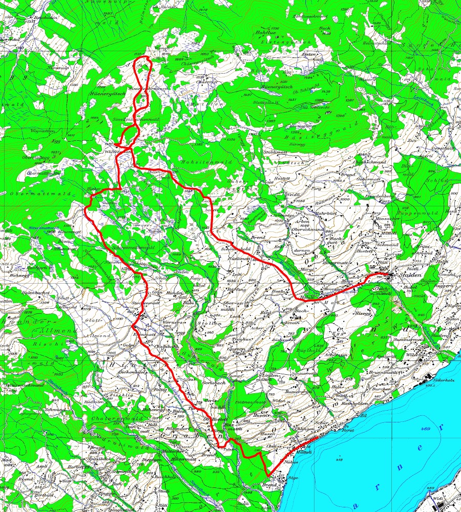 Tourenplan