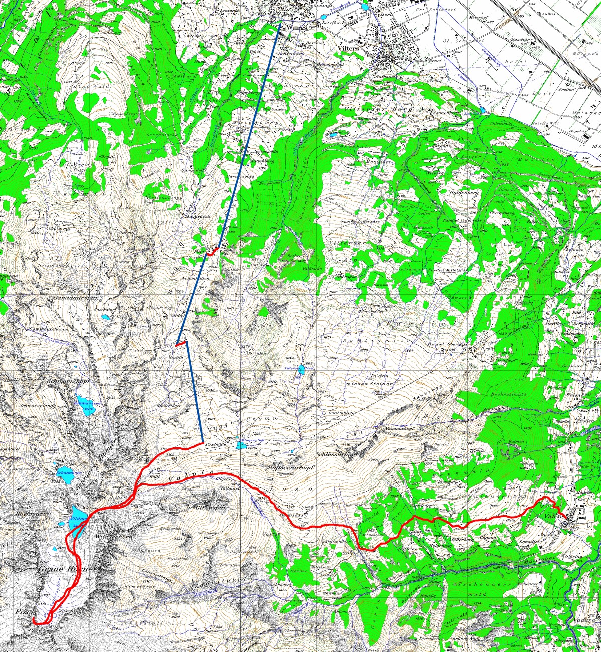 Tourenplan
