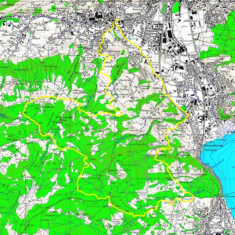Tourenplan