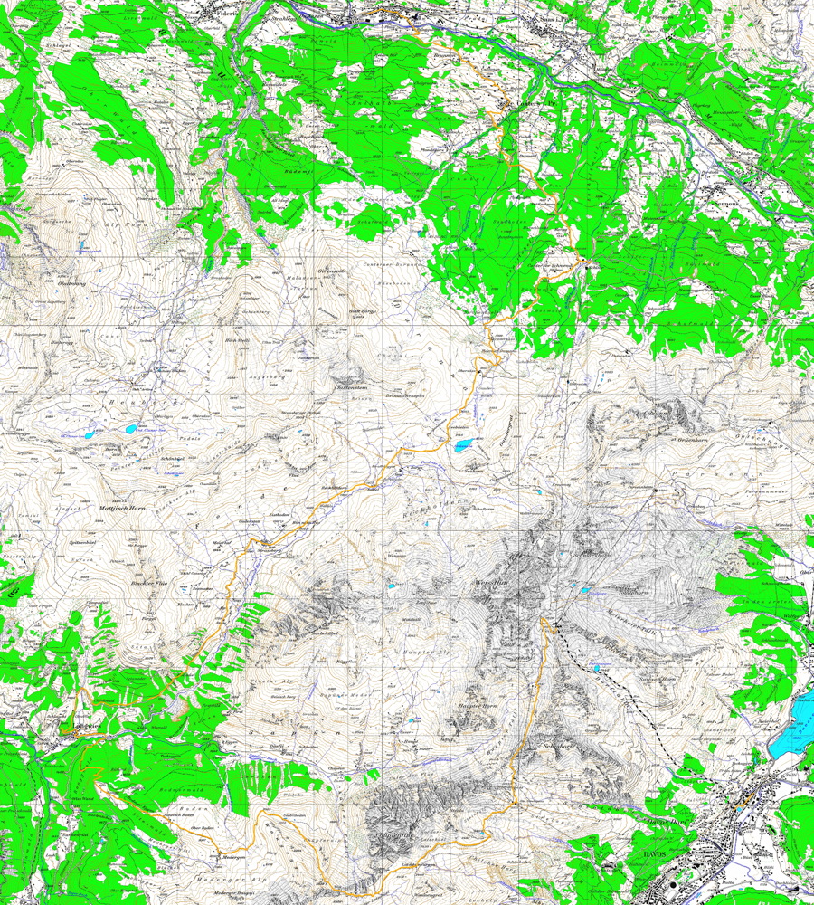 Tourenplan Durannapass
