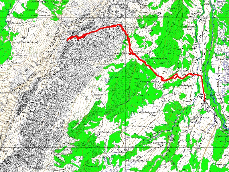 Tourenplan