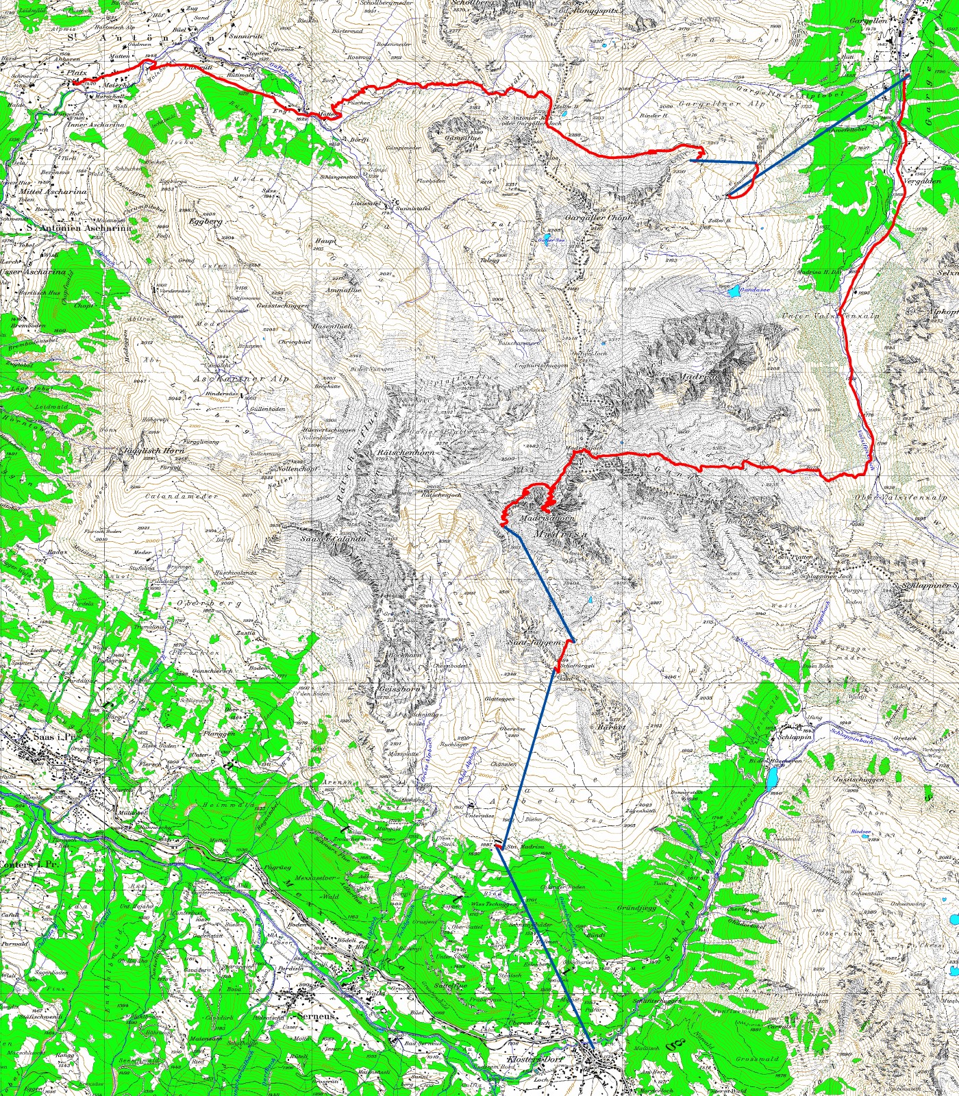 Tourenplan