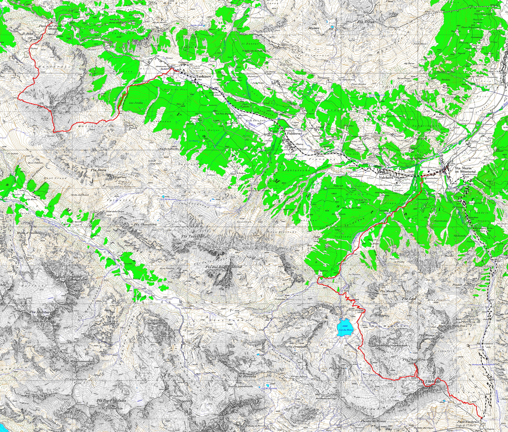 Tourenplan