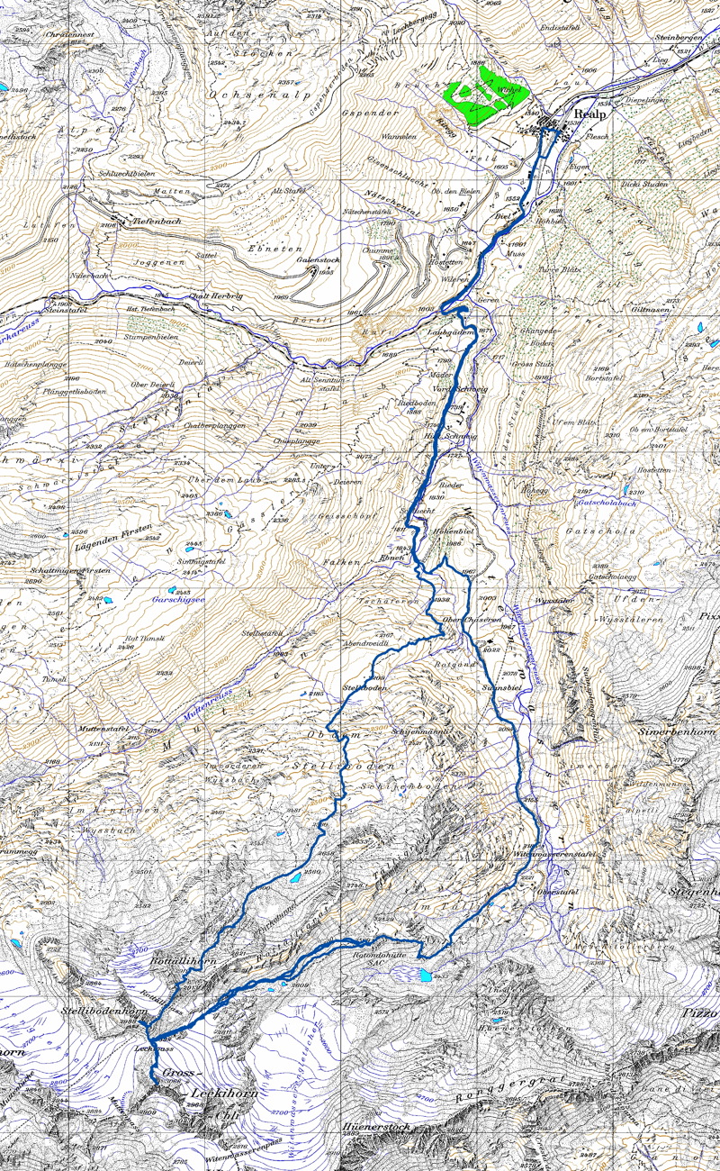 Tourenplan