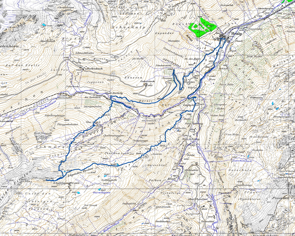 Tourenplan
