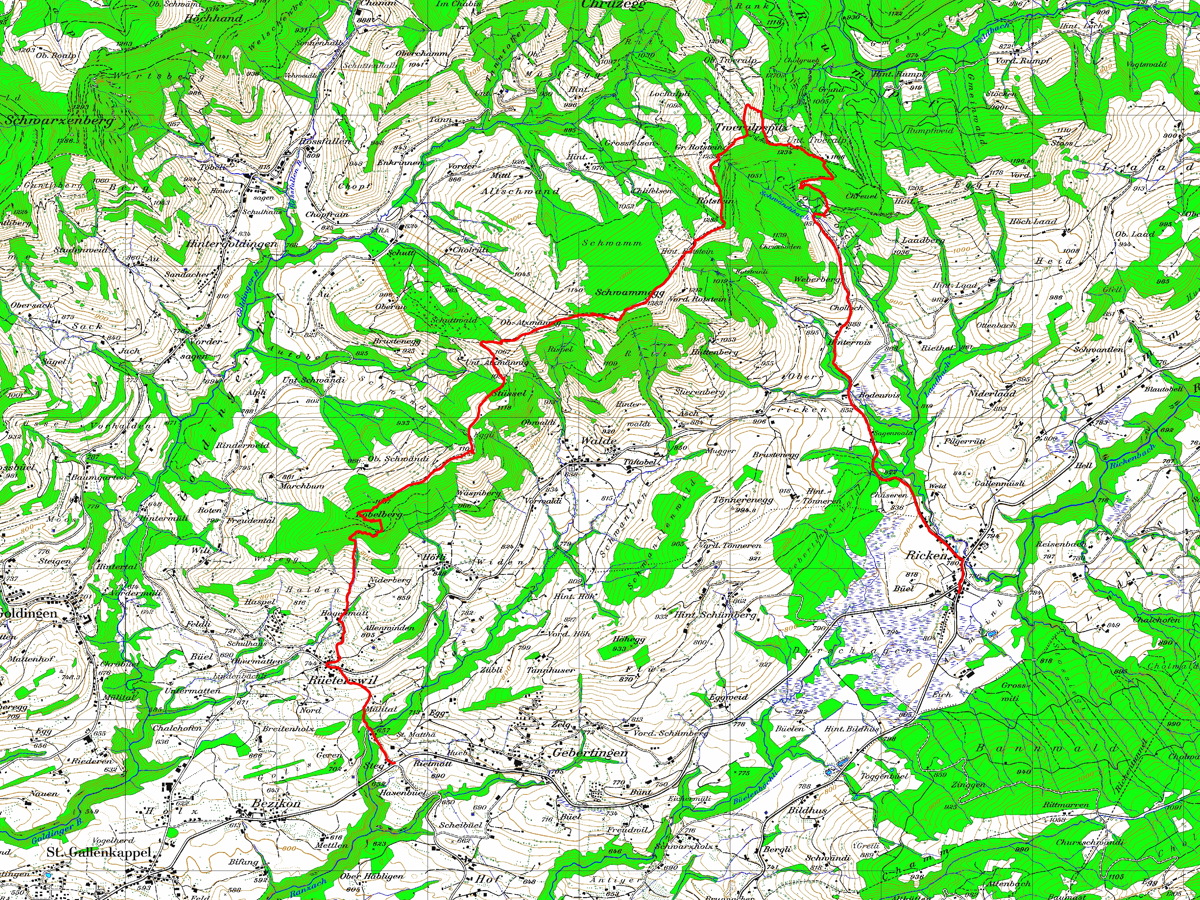 Tourenplan