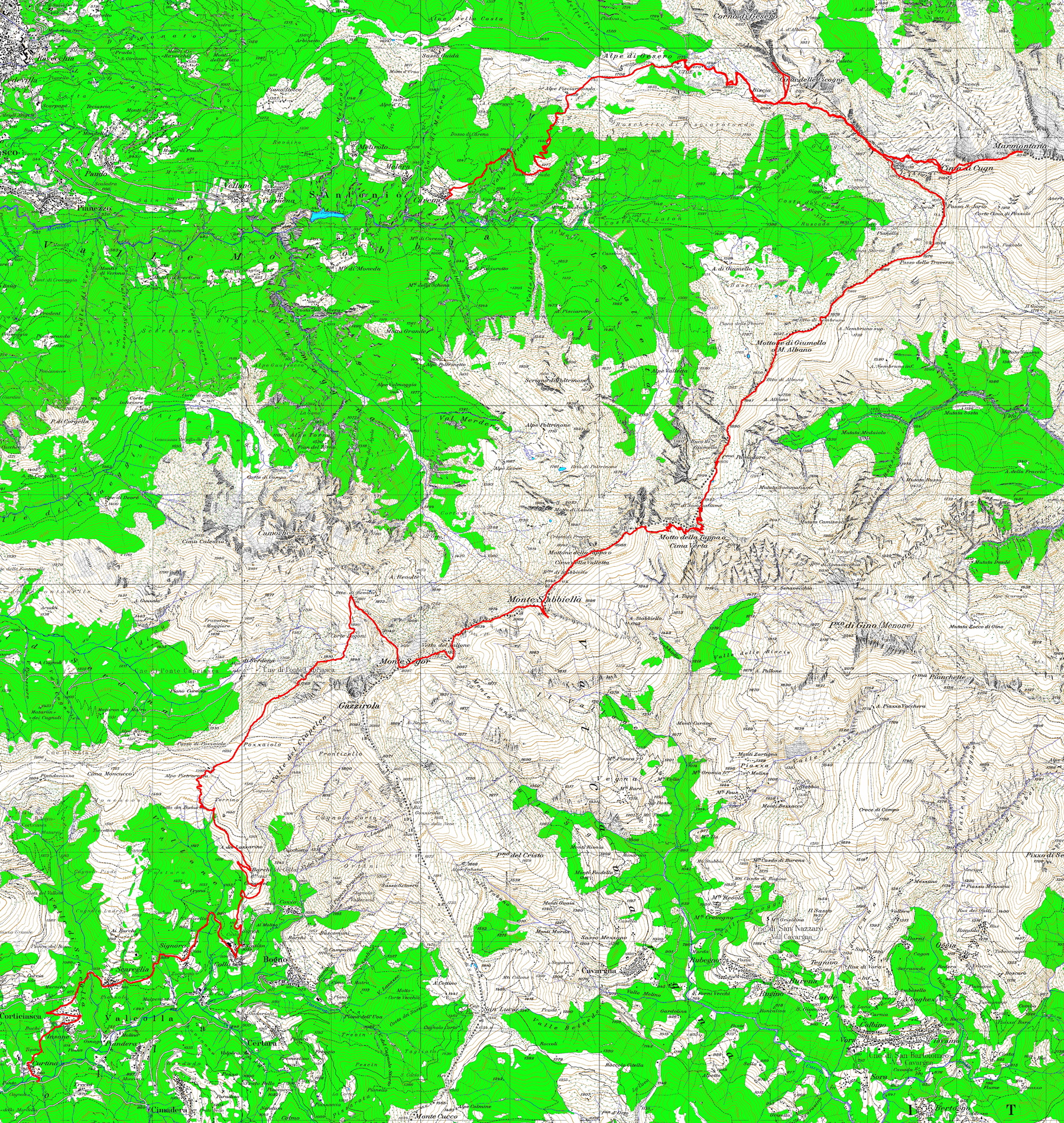 Tourenplan