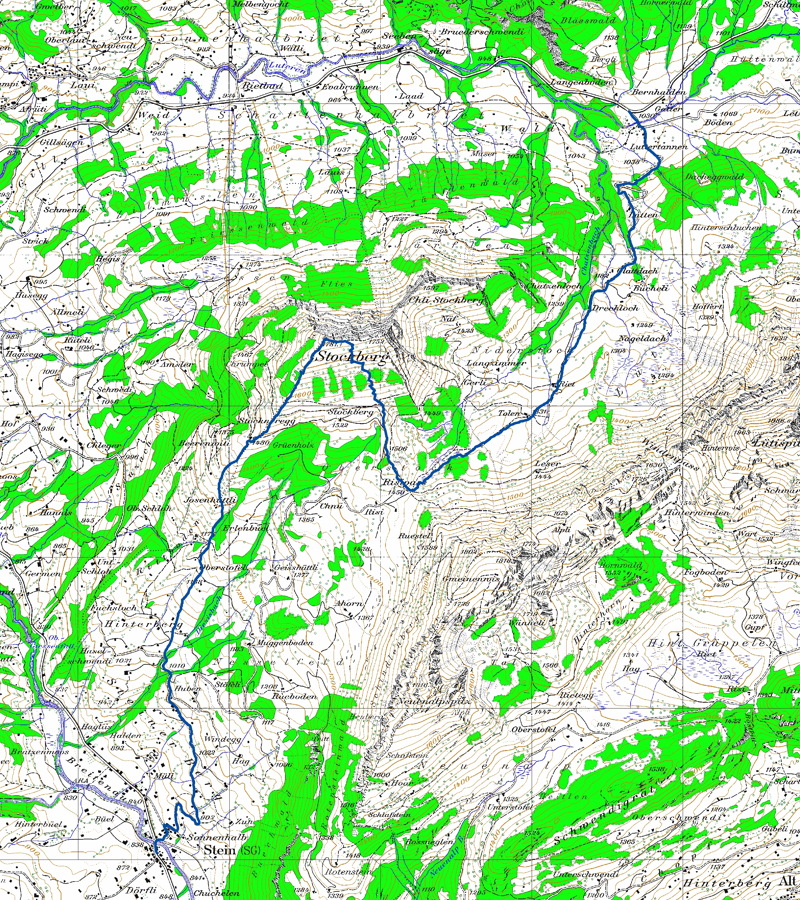 Tourenplan