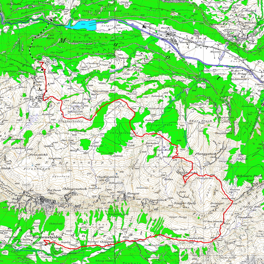 Tourenplan