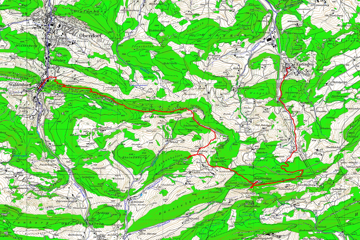 Tourenplan