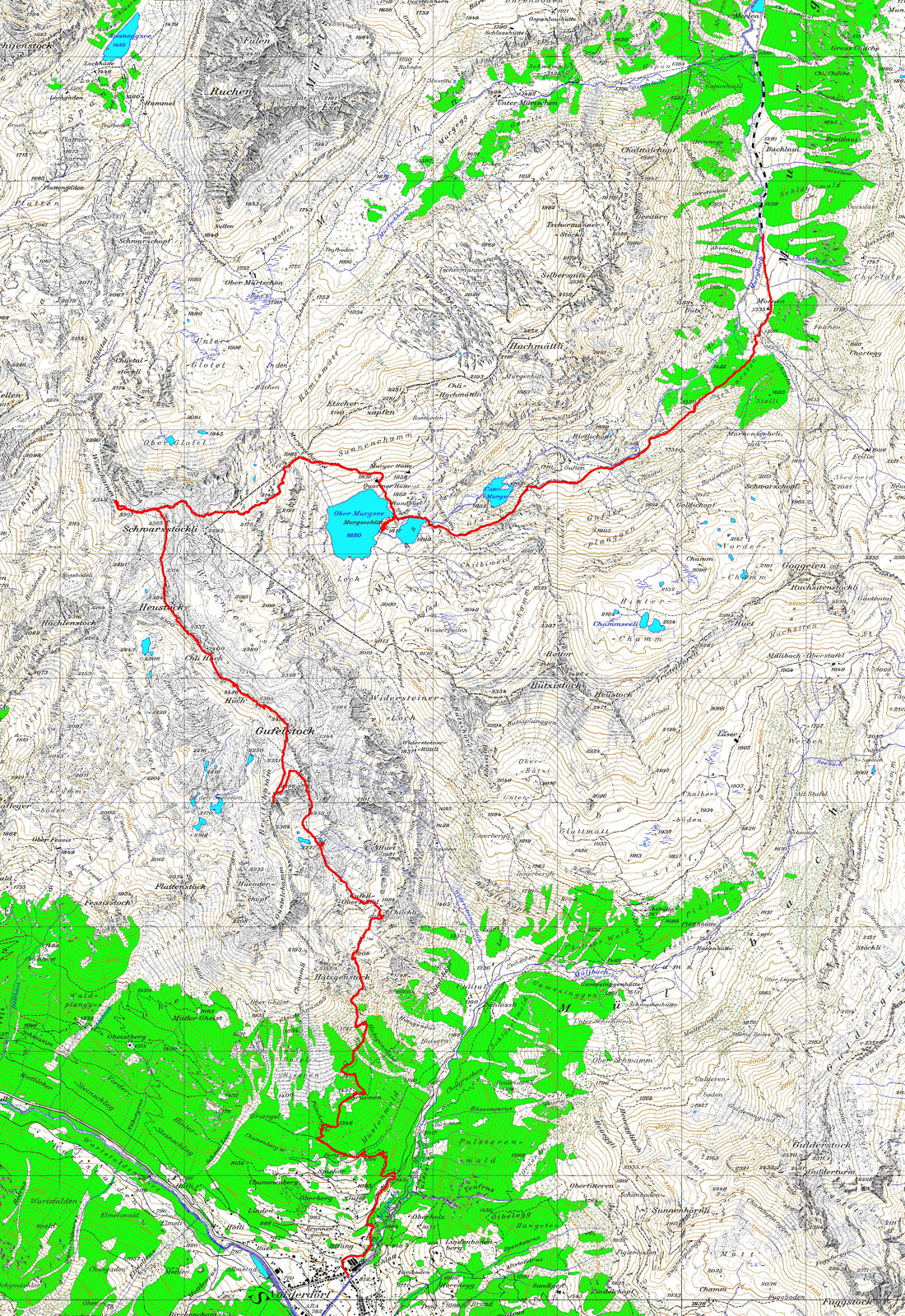 Tourenplan