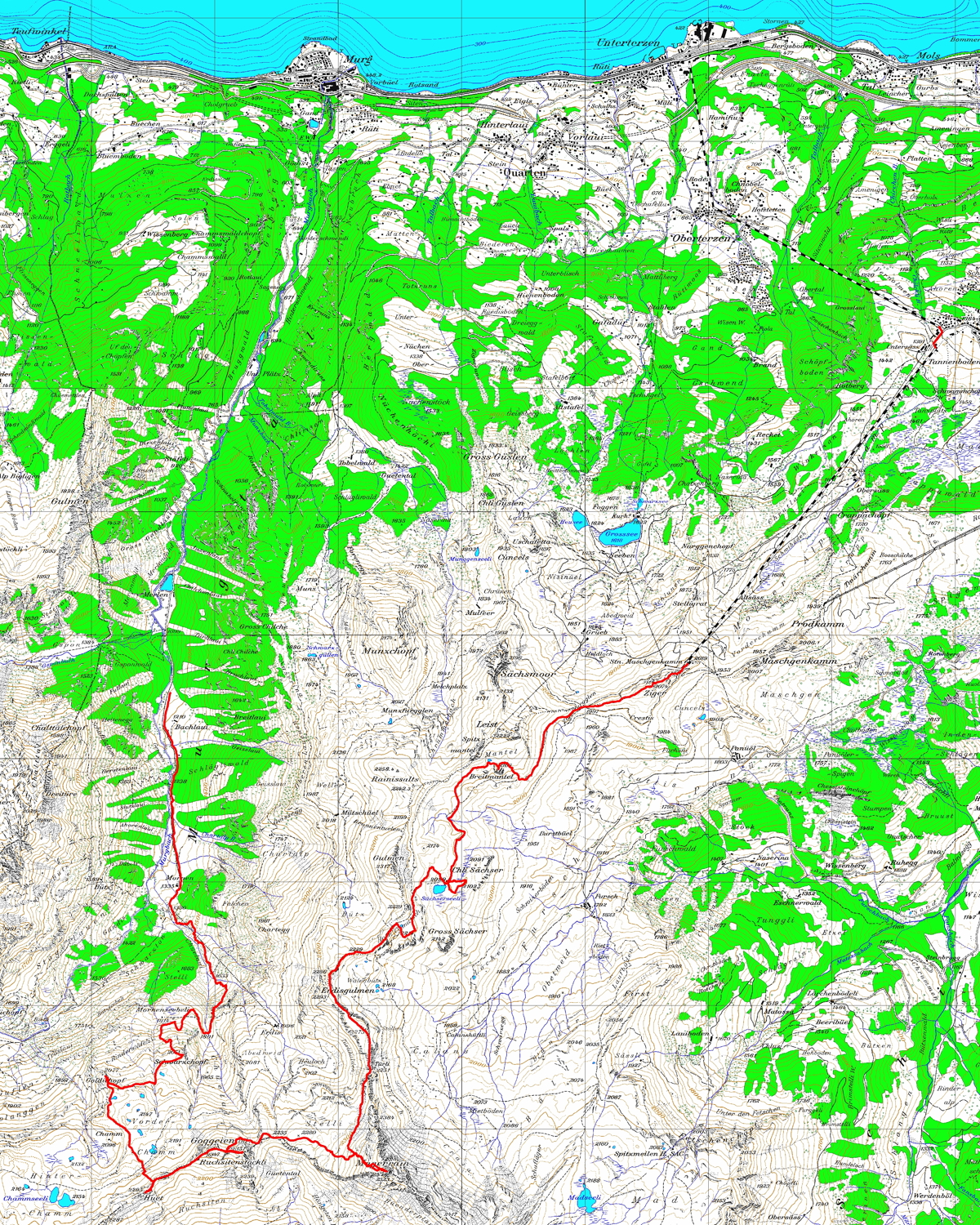 Tourenplan