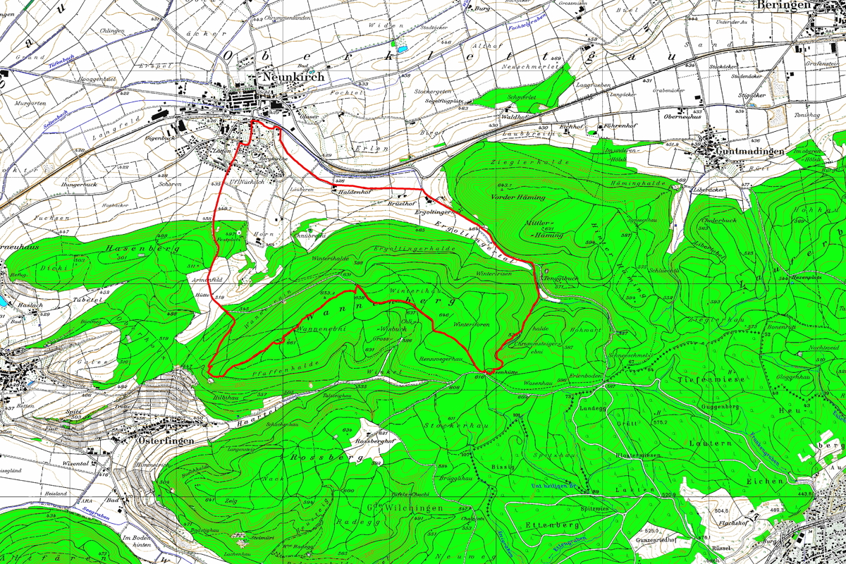 Tourenplan