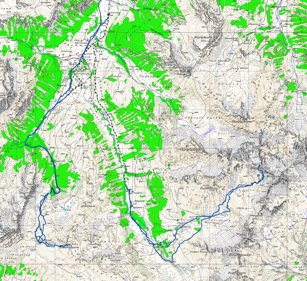 Tourenplan