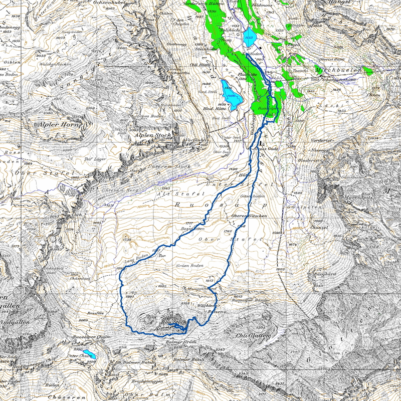Tourenplan