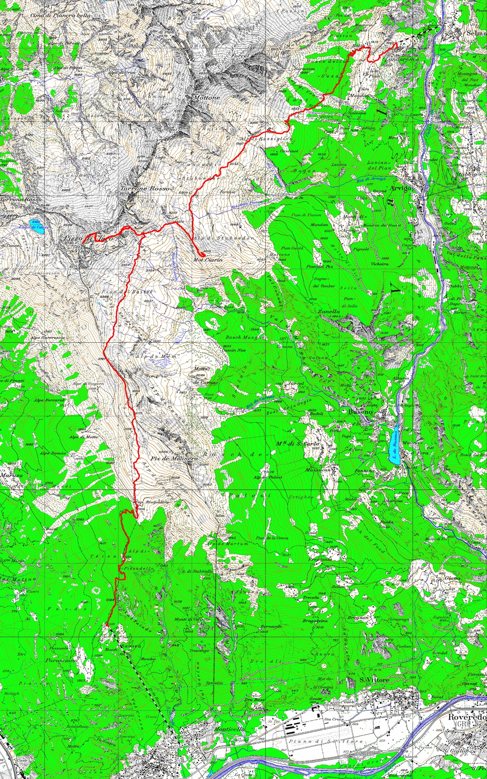 Tourenplan