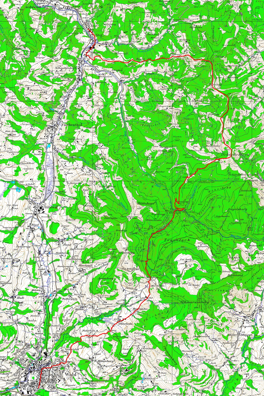 Tourenplan