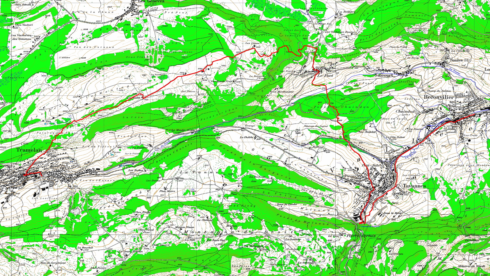 Tourenplan